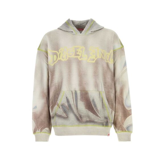 Diesel Men Printed Cotton Sweatshirt